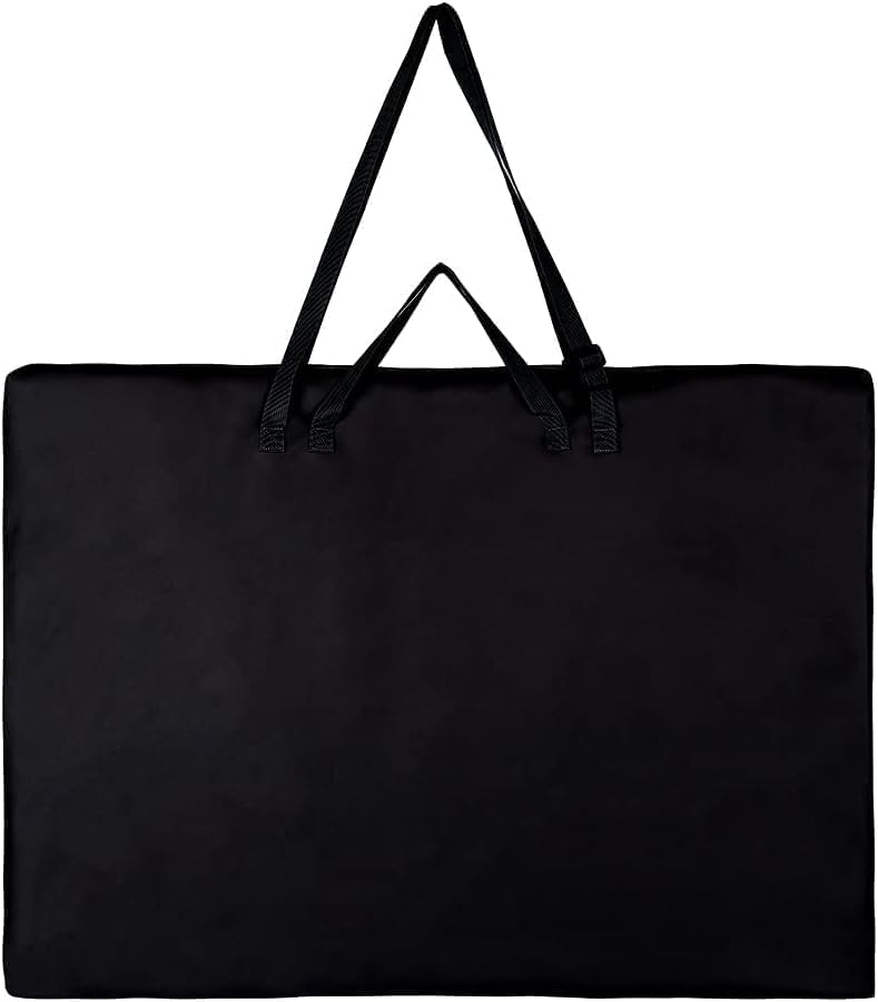 Vazkequ Large Size Art Portfolio Tote with Nylon Shoulder,24"X 36"Light Weight Waterproof Poster Board Storage Bag, Drawing Painting Sketch Bag for Student Art Work Portfolio and Artist - Image 2